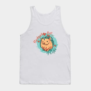 Hedgehog Of Color Tank Top